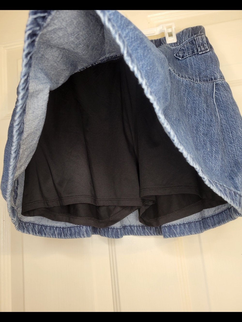 Abercrombie kids Denim Pleated Skort - Blue - Picture 4 of 7